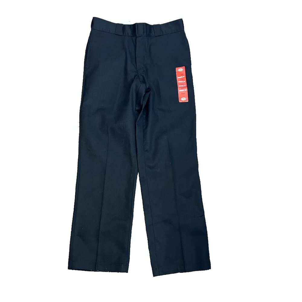 Dickies Mens 874 Original Fit Work Pants Size 32X30 Black Straight Leg Flex New